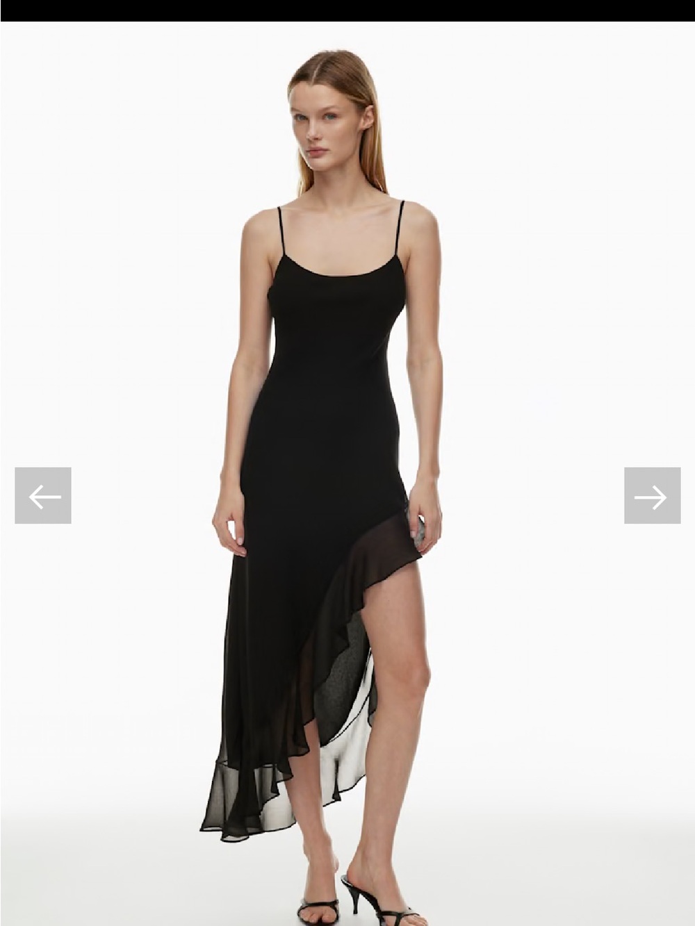 ARITZIA ten Ravish dress large black